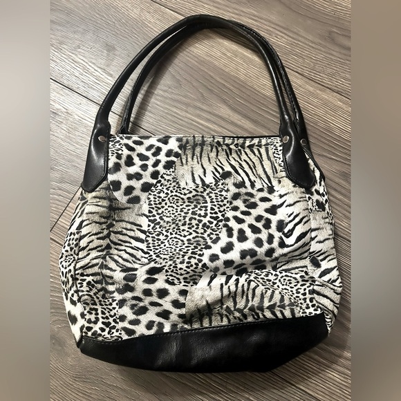 Handbags - Cheetah shoulder bag purse for women
